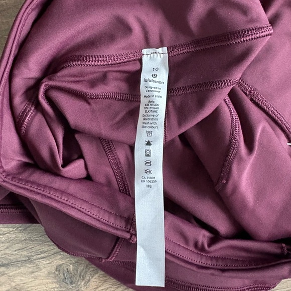 Lululemon Fast and Free High Rise Crop II 19” 
*Non Reflective - Picture 5 of 5